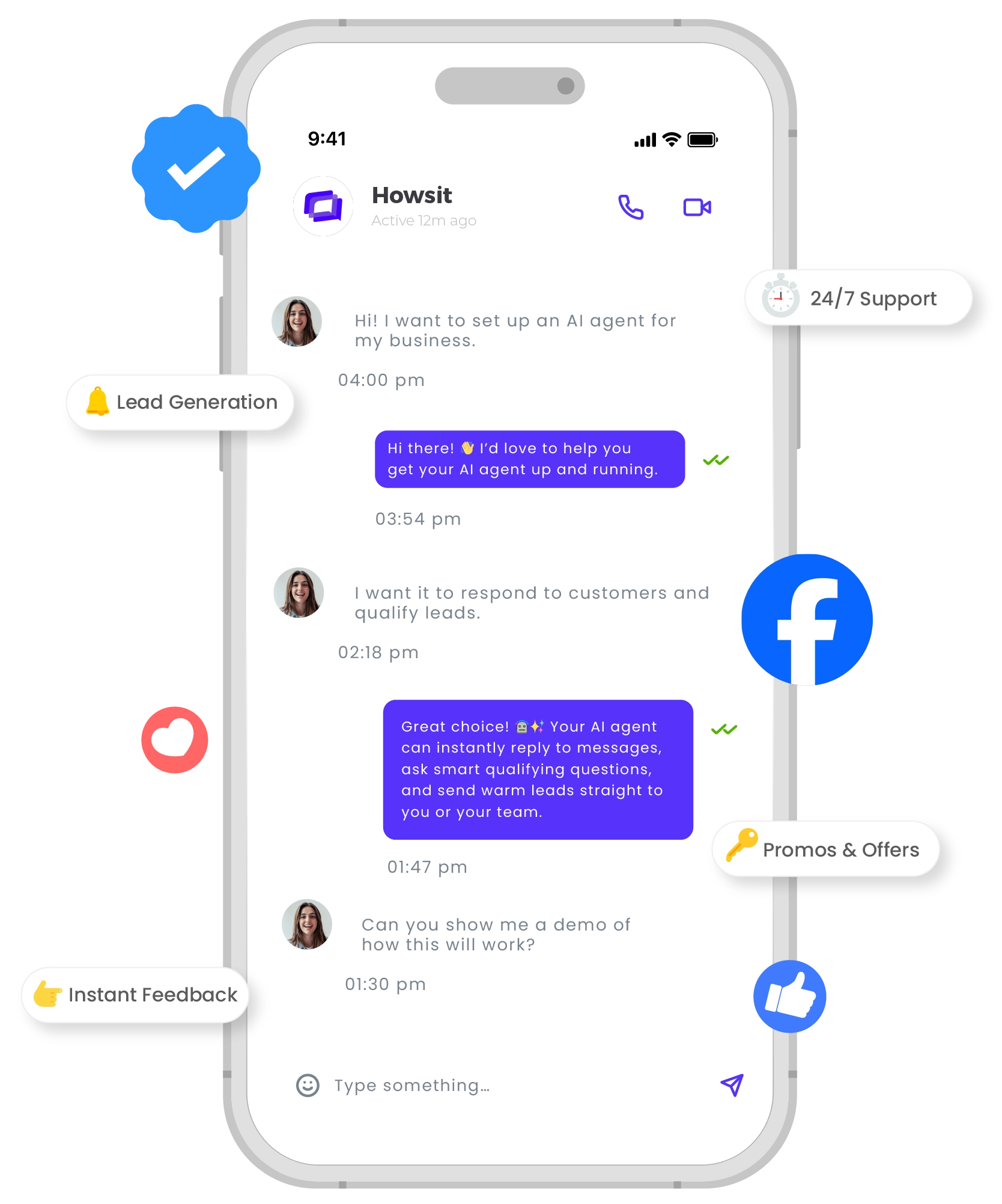 AI Facebook Agent