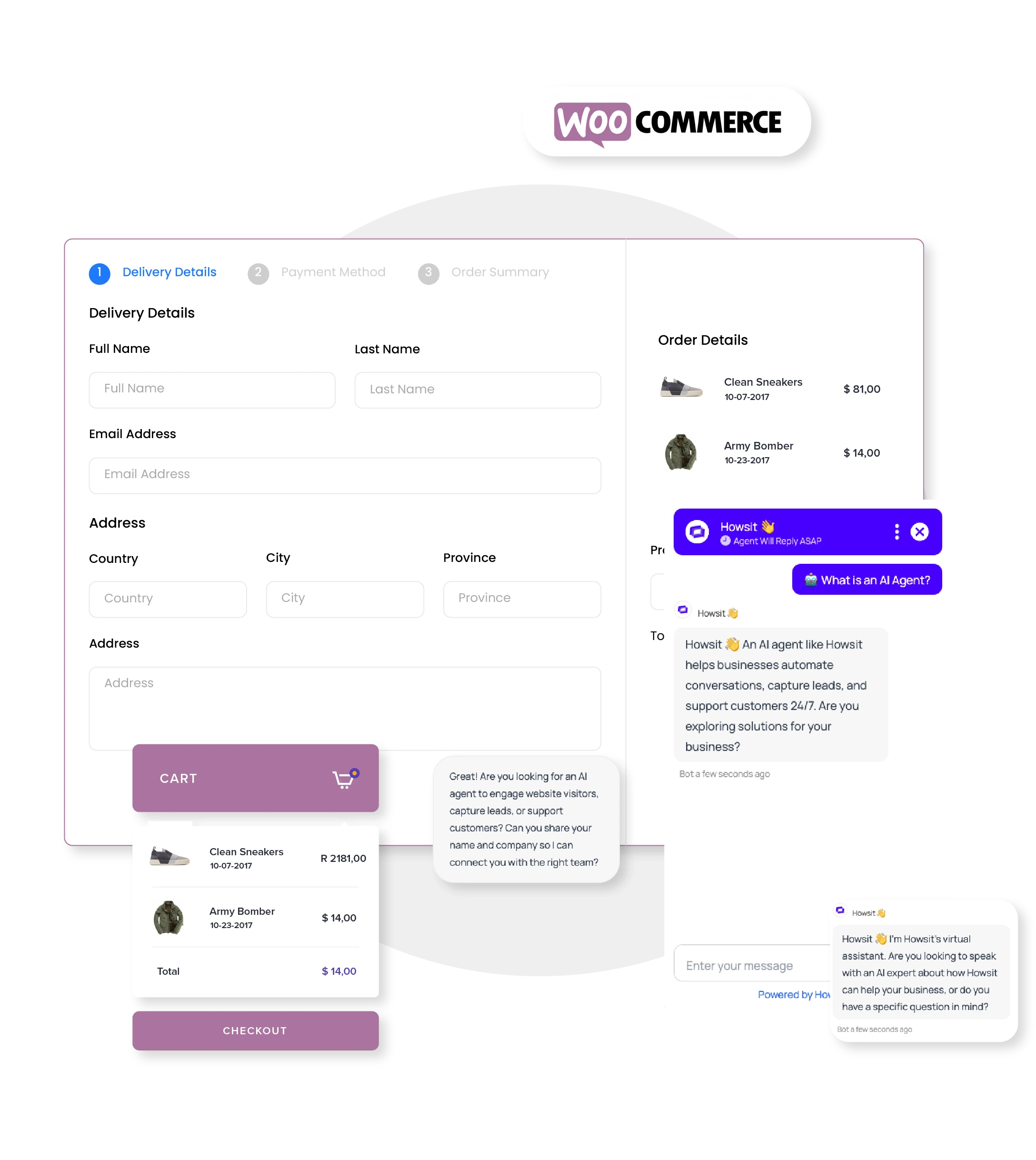 AI Woocommerce Agent